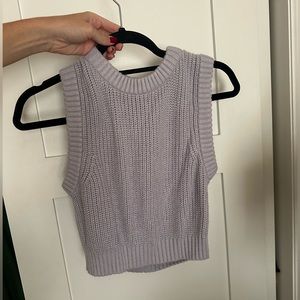 Lavender Sweater Tank